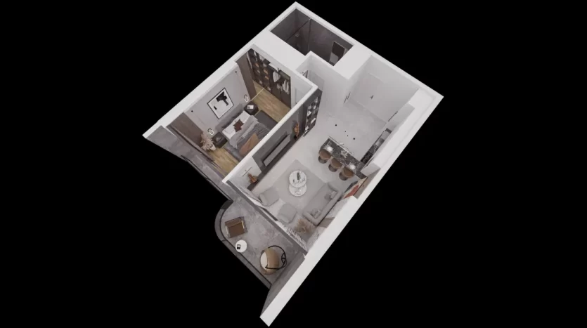 GRAND SAPPHIRE 2: 1 Bedroom Apartment
